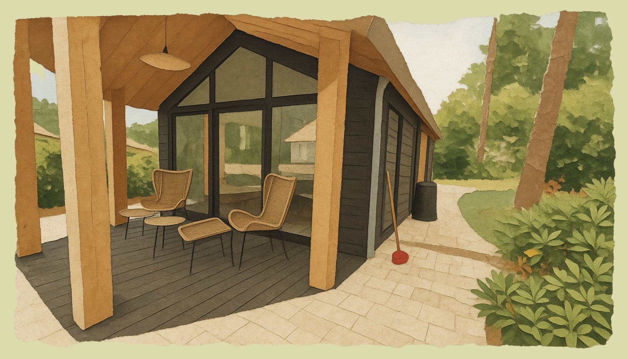 Bungalow type Veluwe 2p rolstoelvriendelijk
