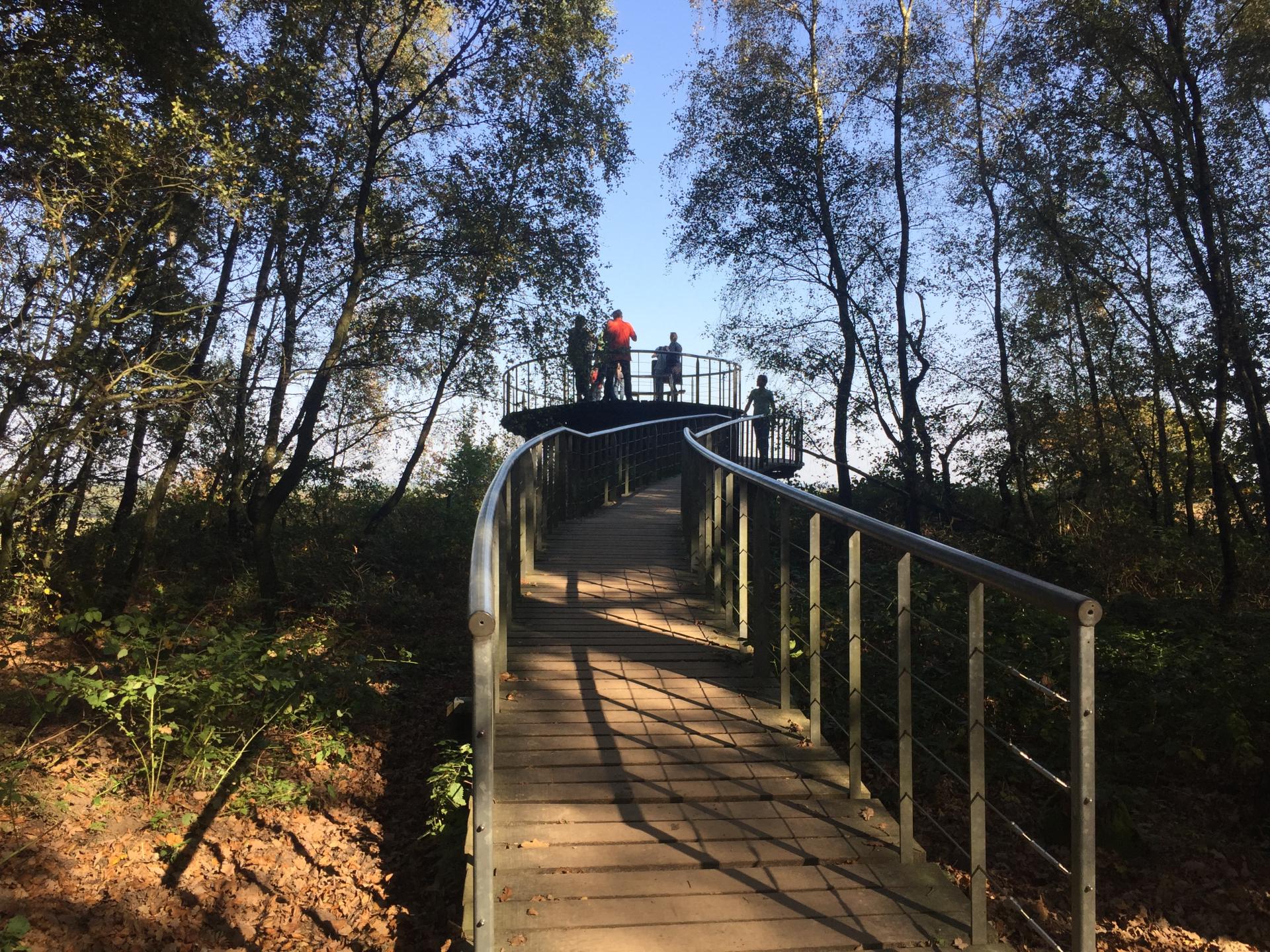 Omgeving natuur uitkijktoren natuur