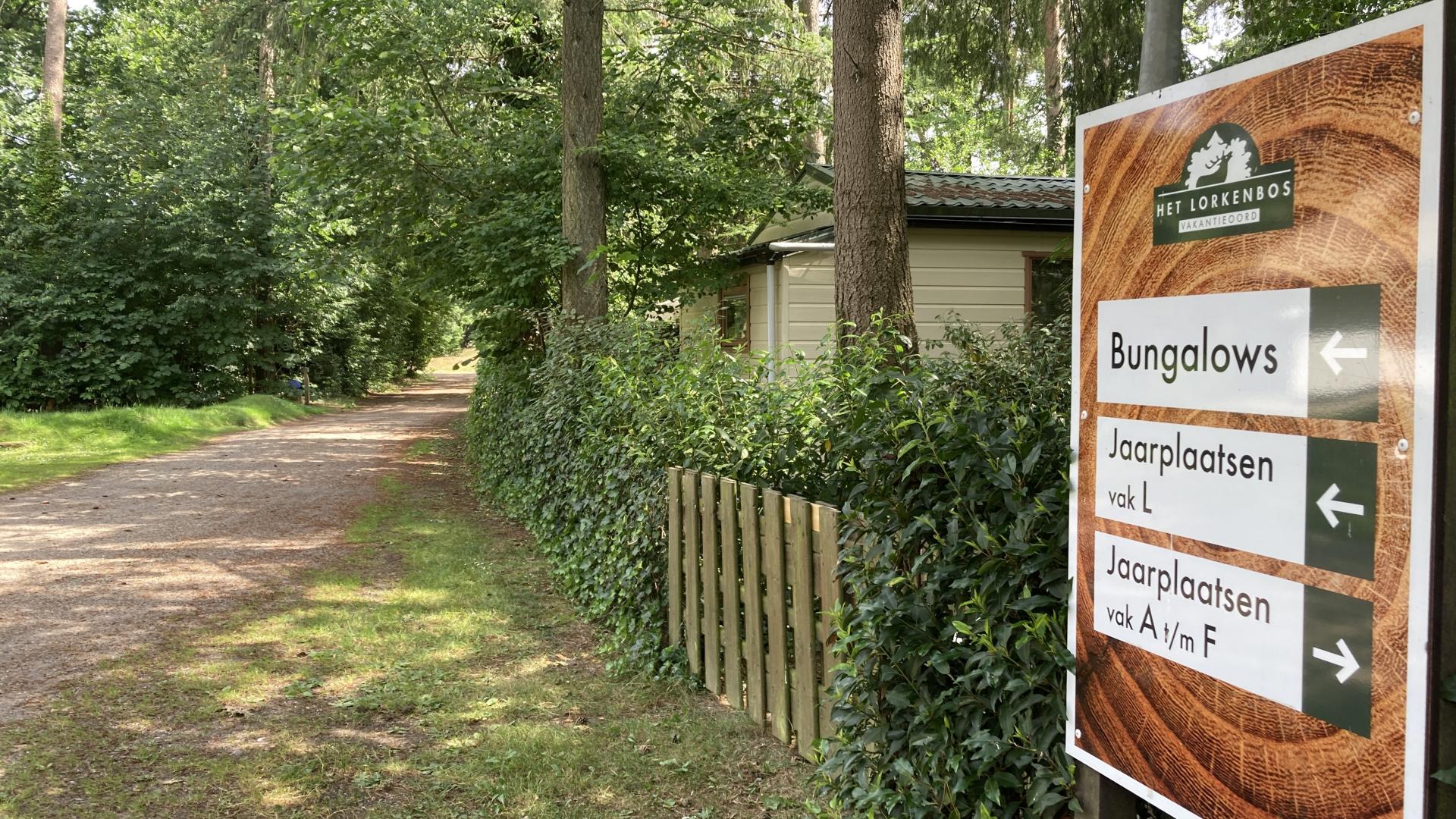 Chaletpark borden bewegwijzering