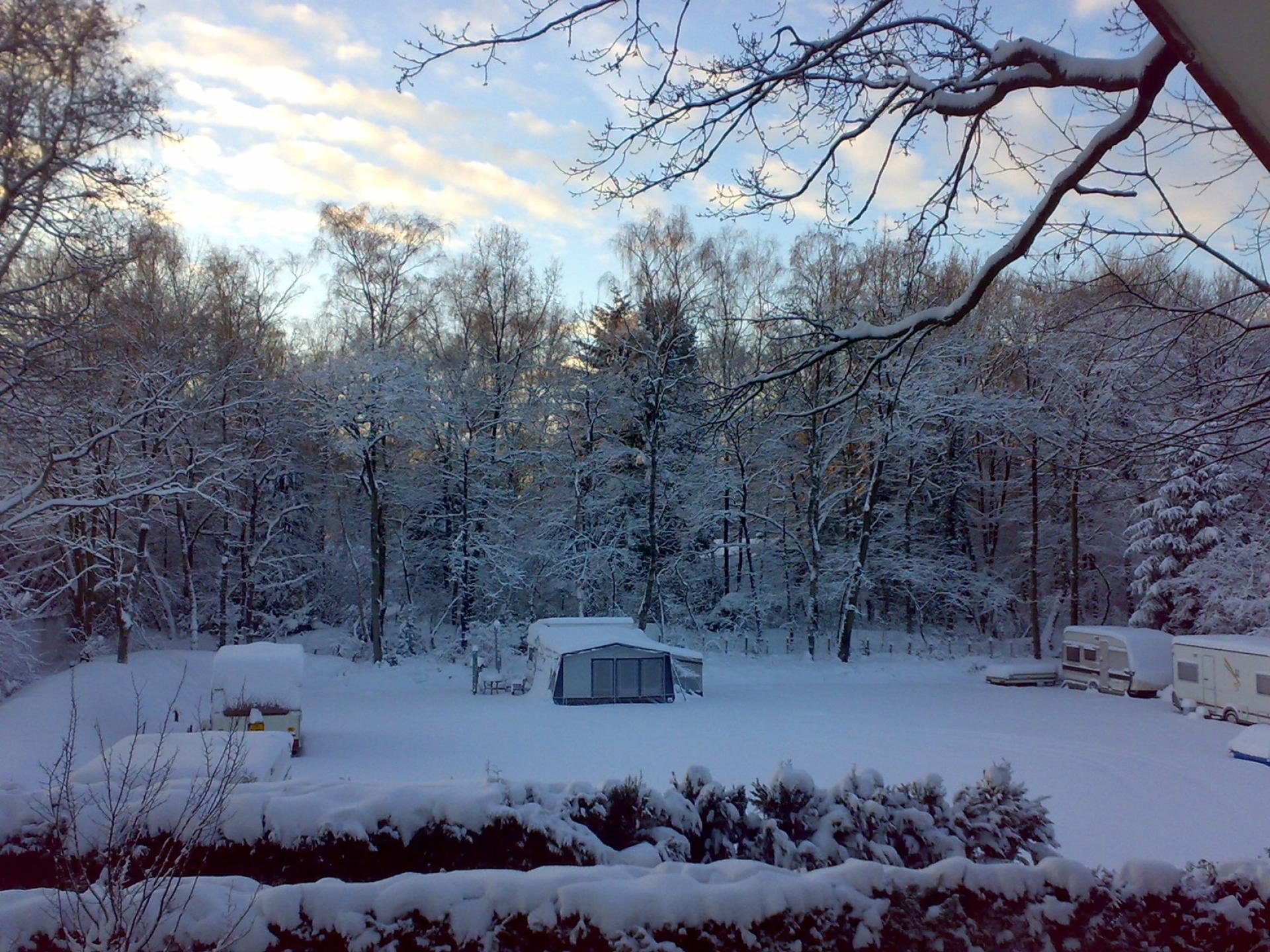 Winterkamperen camping kamperen Veluwe
