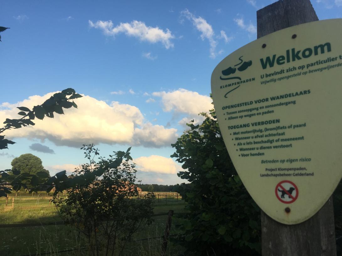 Omgeving natuur wandelen